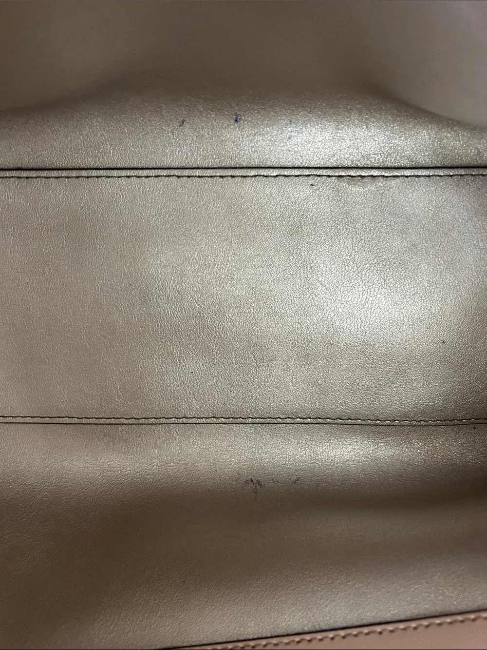 kate spade blush scallop-edge leather tote